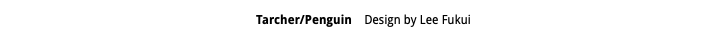 Tarcher/Penguin Design by Lee Fukui